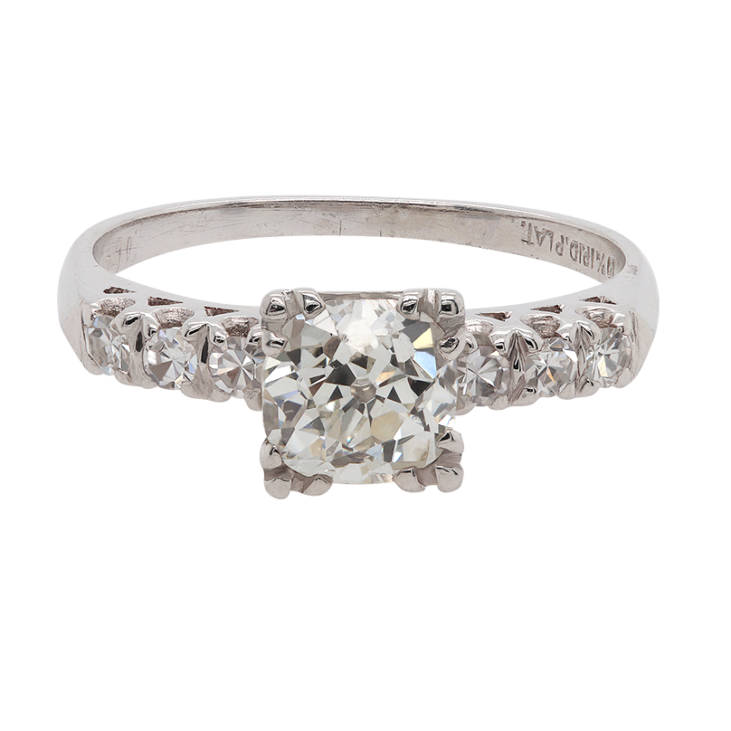 Vintage Filigree Engagement Ring | Kranich's Inc