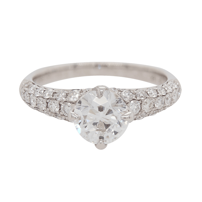 "Shining Love" Estate Diamond Ring Lilliane's Jewelry