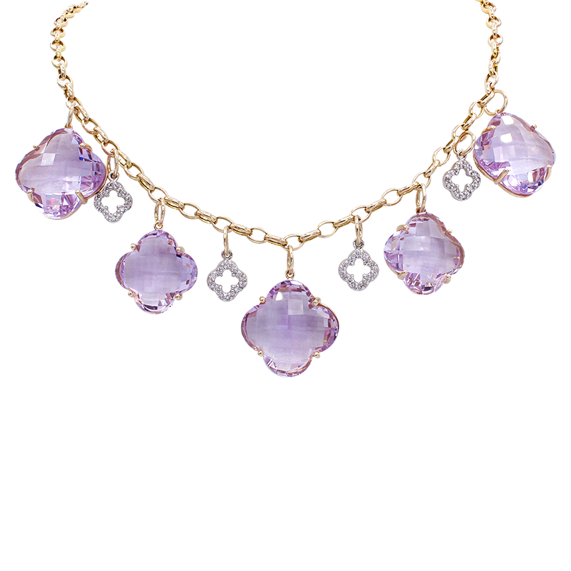Beautiful Purple Necklace