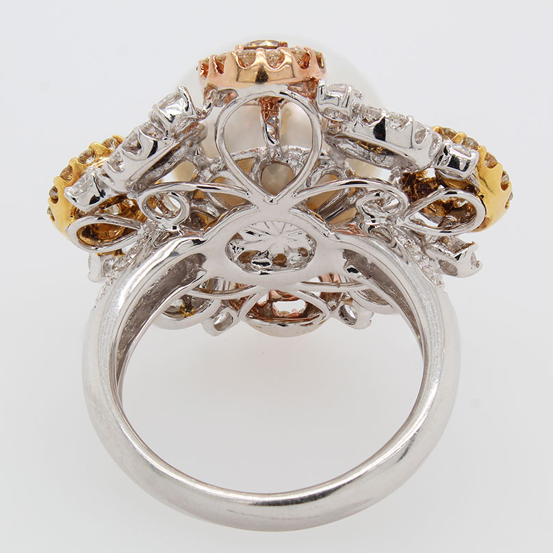 DABAKAROV Pearl and Diamond Ring - Lilliane's Jewelry