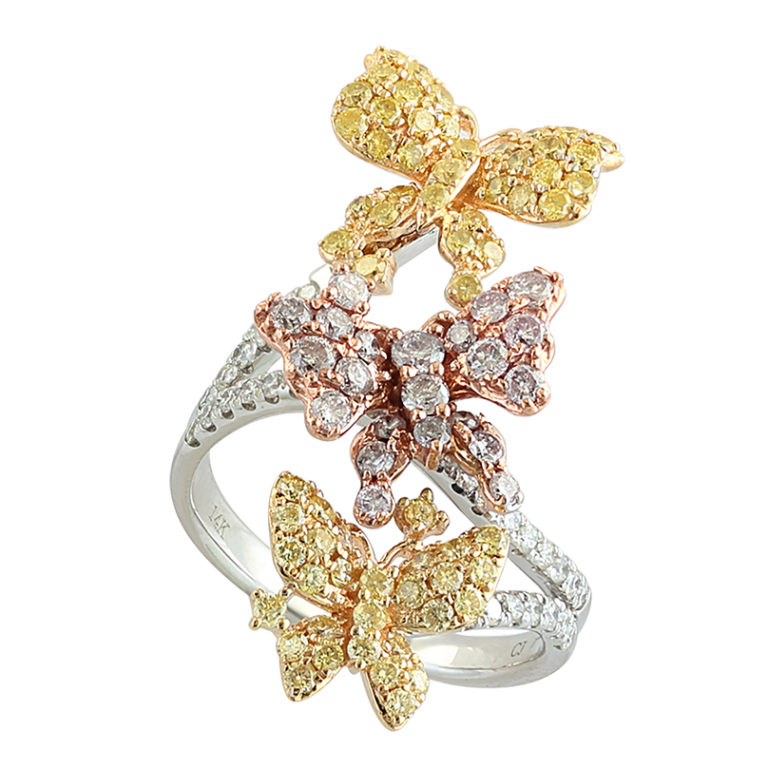 EFFY Diamond Butterfly Ring Lilliane's Jewelry